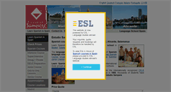 Desktop Screenshot of language-school-spain.com